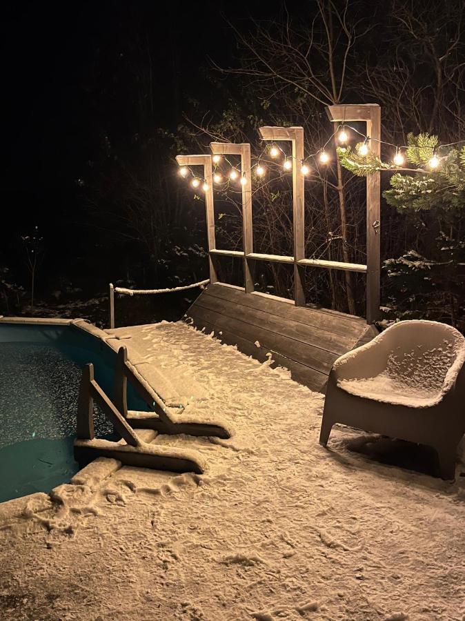 Sen Sosen - Czarujacy Dom Z Sauna, Basenem I Stodola Lekawica  Esterno foto