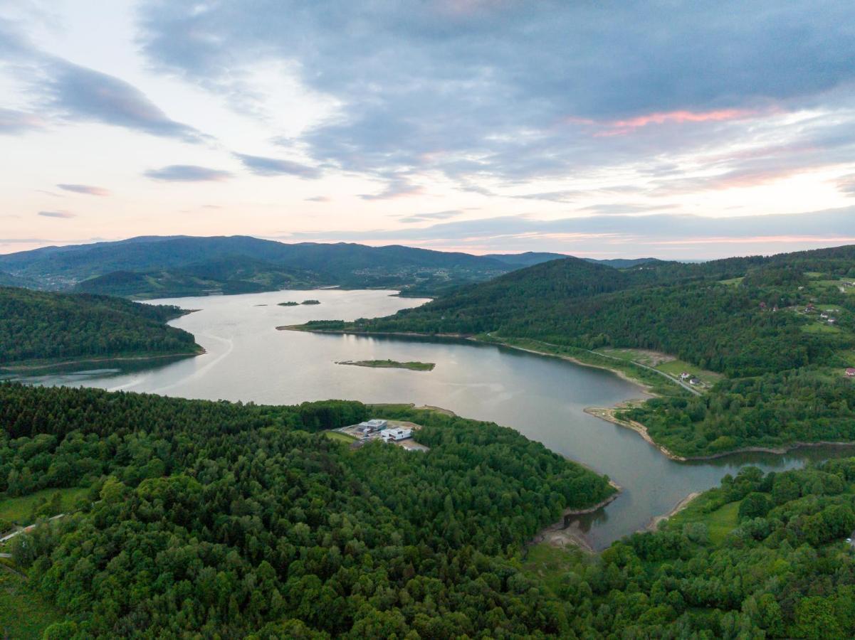 Sen Sosen - Czarujacy Dom Z Sauna, Basenem I Stodola Lekawica  Esterno foto