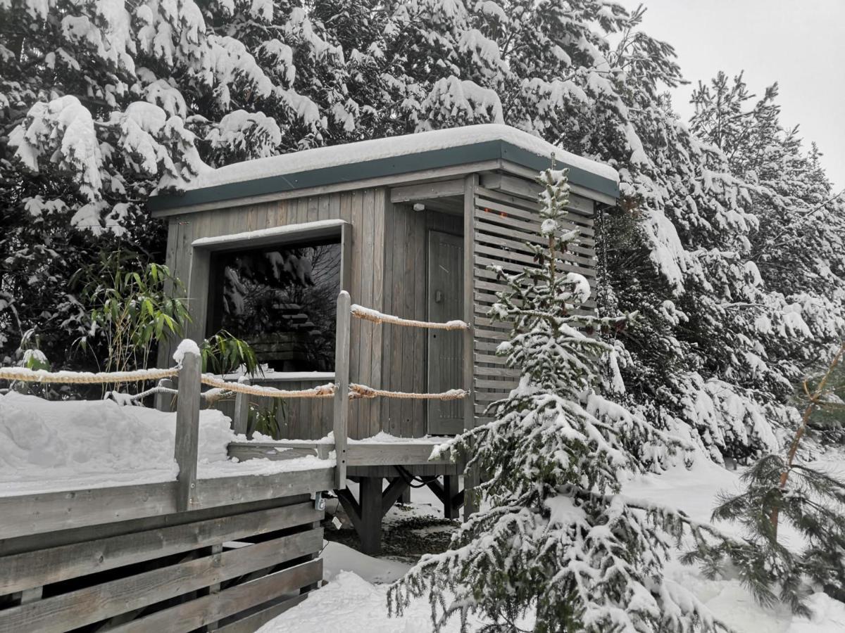 Sen Sosen - Czarujacy Dom Z Sauna, Basenem I Stodola Lekawica  Esterno foto